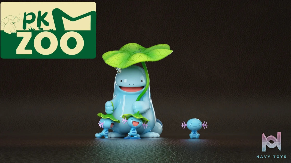 ZOO Studio – Pokémon Quagsire Evolution Set