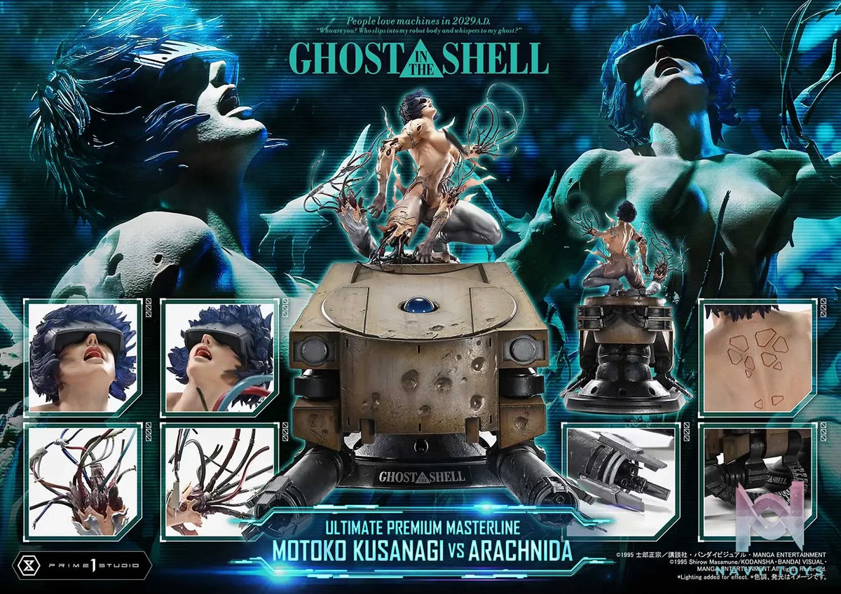 Prime 1 Studio – Ghost in the Shell Motoko Kusanagi VS Arachnida (Licensed) UPMGITS-02 UPMGITS-02S UPMGITS-03