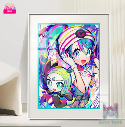 A Miao Hua She Studio – Hatsune Miku X Meloetta Premium Mounting Project Sekai x Pokémon