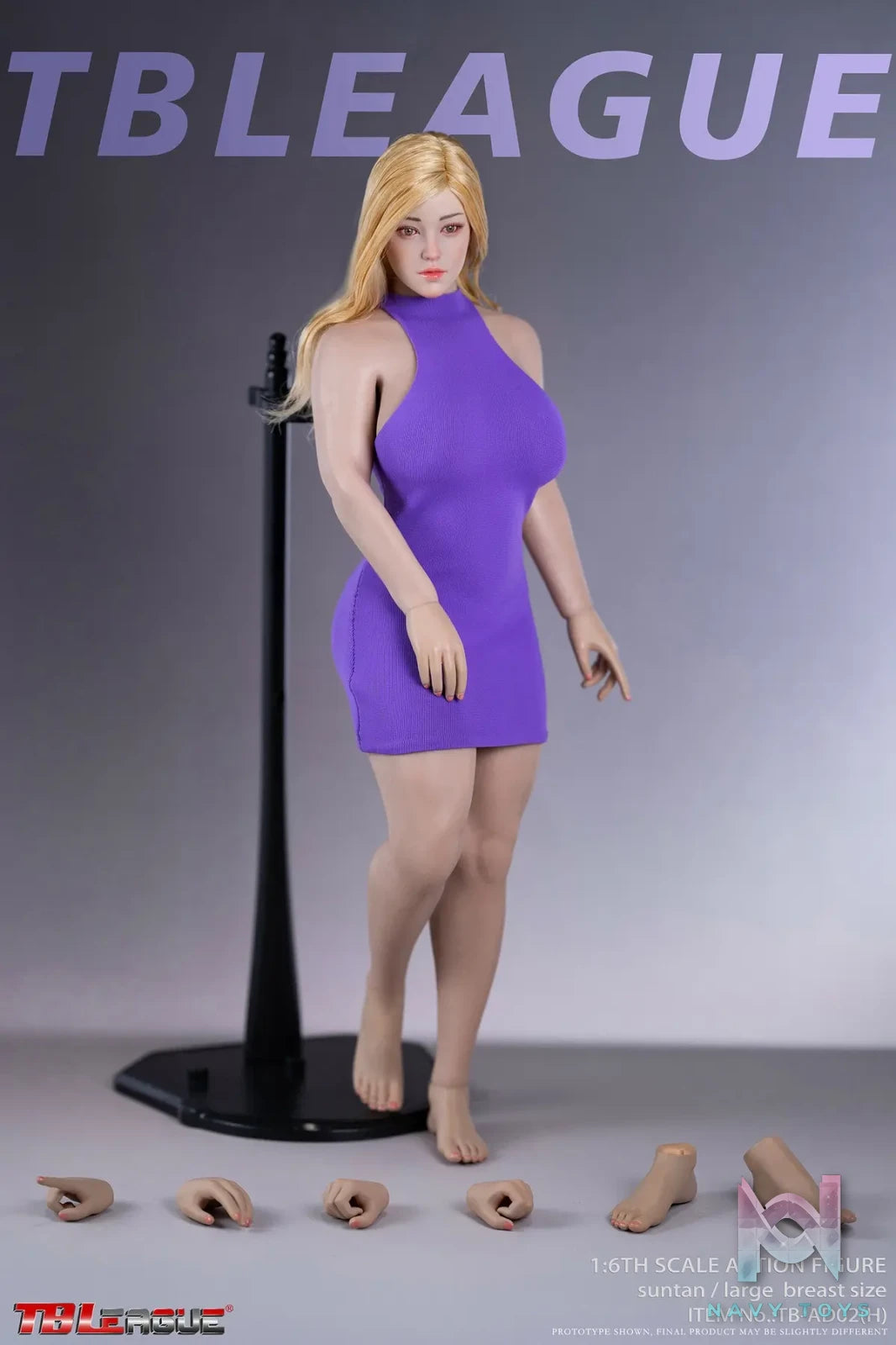 TBLeague – 1/6 Female Body TB-AD01 TB-AD02 (Licensed)