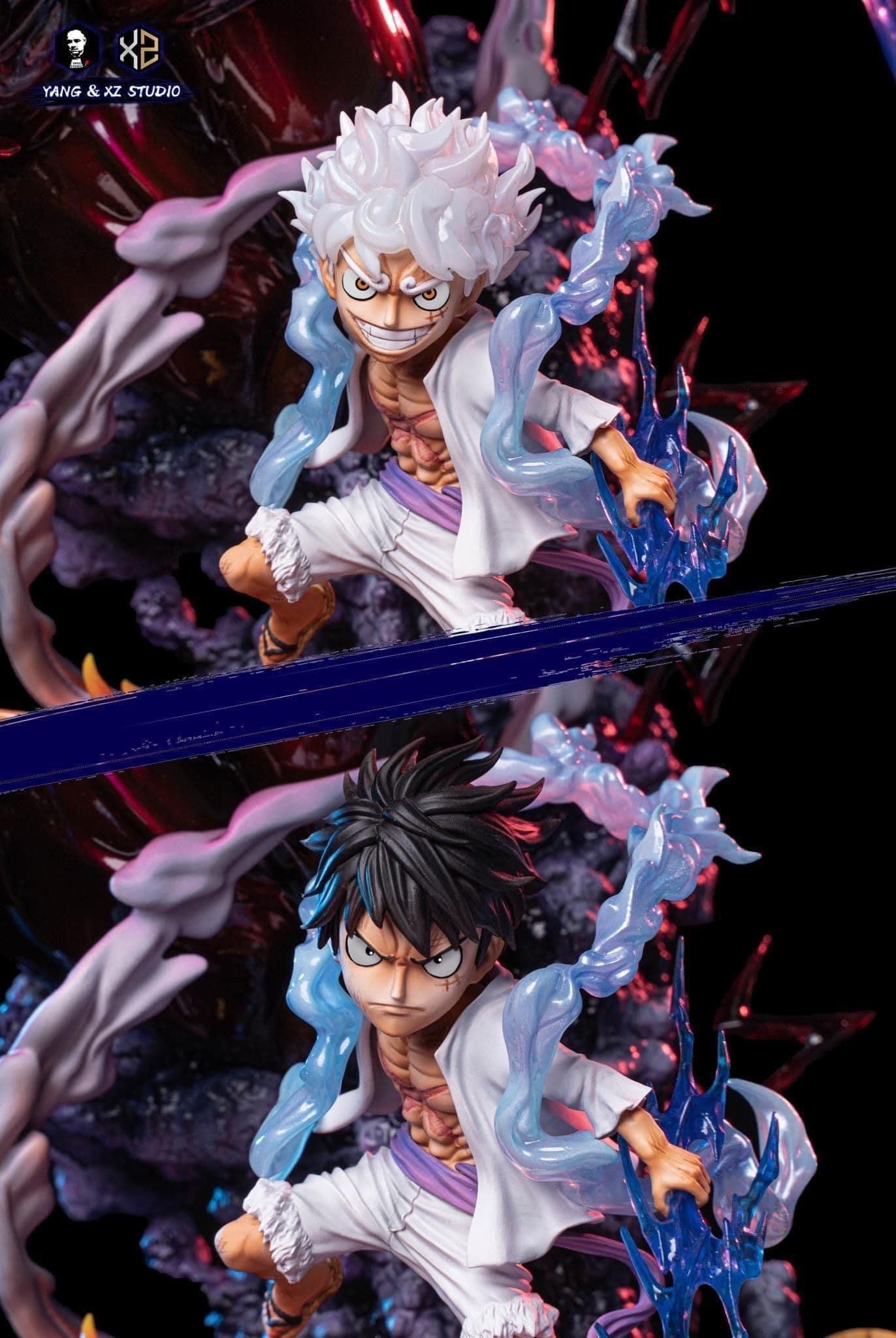 Luffy Nika resin statue Yang x XZ Studio anime figure
