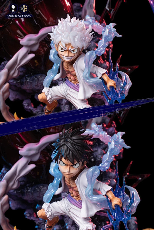 Luffy Nika resin statue Yang x XZ Studio anime figure