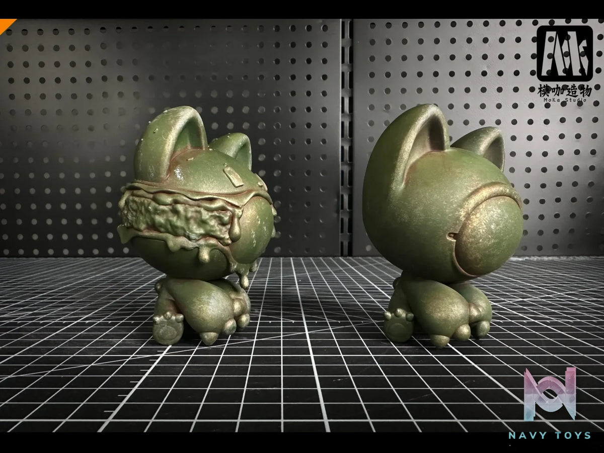 MoKa Studio – Original Palm Toy Series Bronze Cat (Licensed)