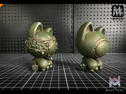 MoKa Studio – Original Palm Toy Series Bronze Cat (Licensed)