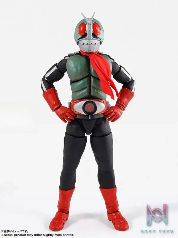BANDAI SPIRITS – S.H.Figuarts (Shinkocchou Seihou) New Kamen Rider 2 Eikou no Showa Rider Edition “Kamen Rider” (Licensed)