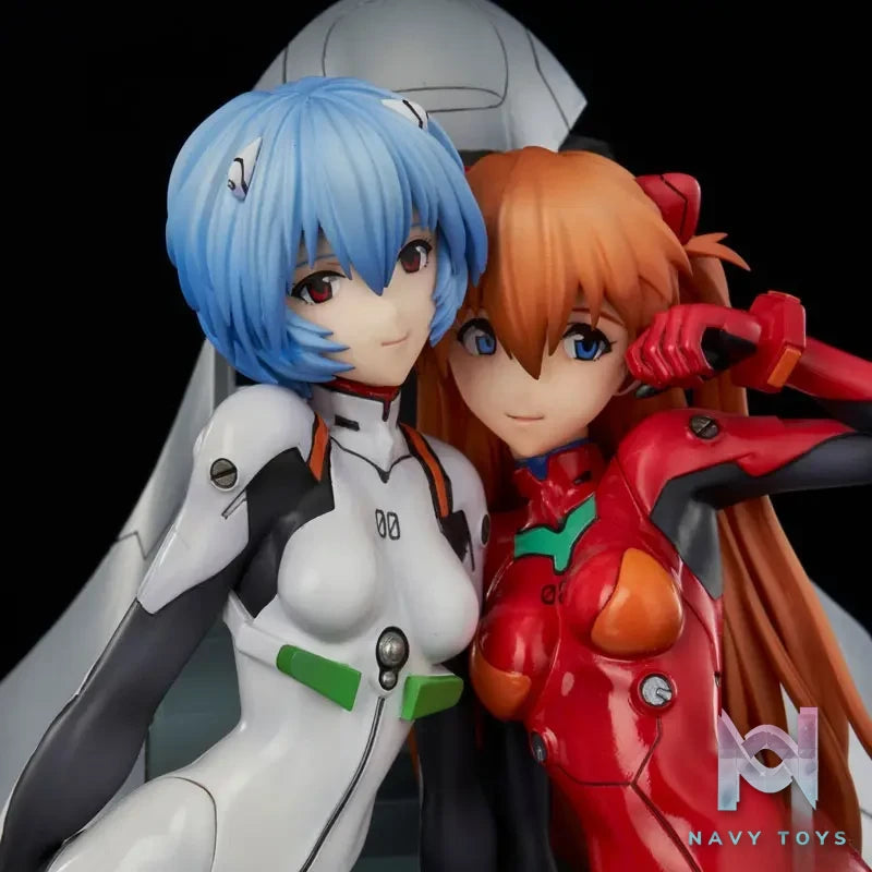 Union Creative – Neon Genesis Evangelion Rei X Asuka – twinmore Object – Complete Figures (Licensed)