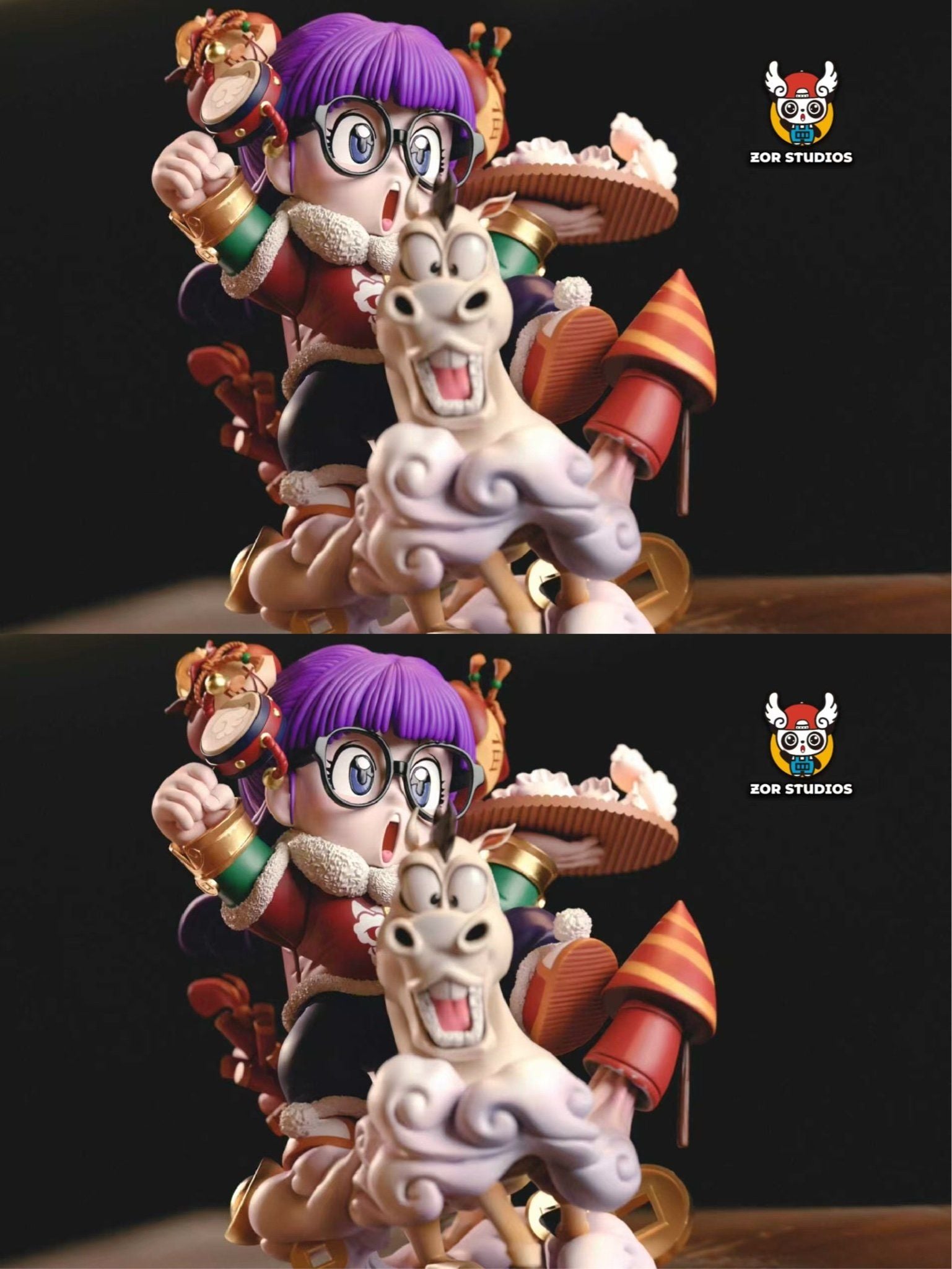 Arale New Year - Dr. Slump - ZOR Studio resin statue ZOR Studio anime figure