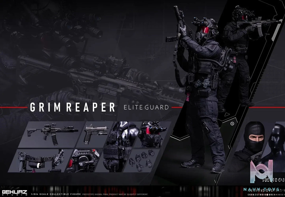 EKUAZ STUDIO – 1/6 GRIM REAPER 2.0 Elite guard EKS015 EKS015S (Licensed)