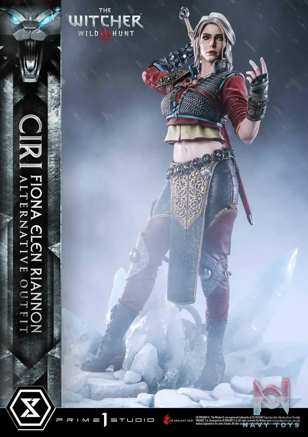 Prime 1 Studio – Premium Masterline The Witcher 3: Wild Hunt Ciri Fiona Elen Riannon Alternative Outfit PMW3-10 PMW3-10DX PMW3-10DXS(Licensed)