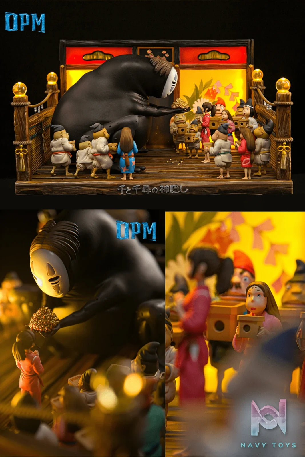 Chihiro Spirited away Opm Studio resin statue opm studio anime figure