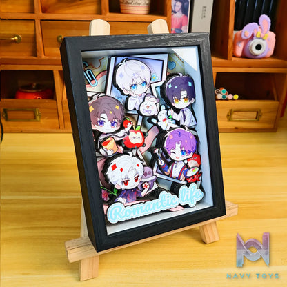 Yu Zhi Jiang Studio – Love and Deepspace Multiple Characters 3D Decorative Painting Love and Deepspace