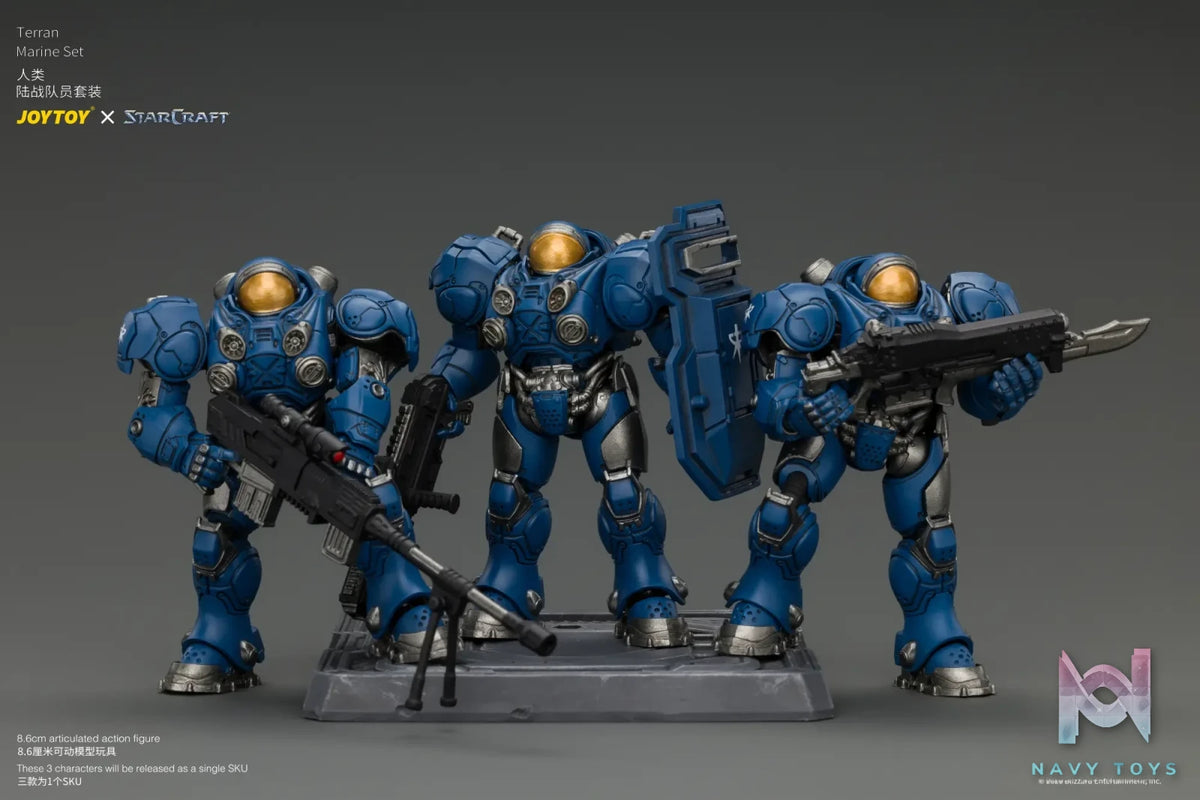 JOYTOY – Starcraft Terran Marine Set JT05152 (Licensed)