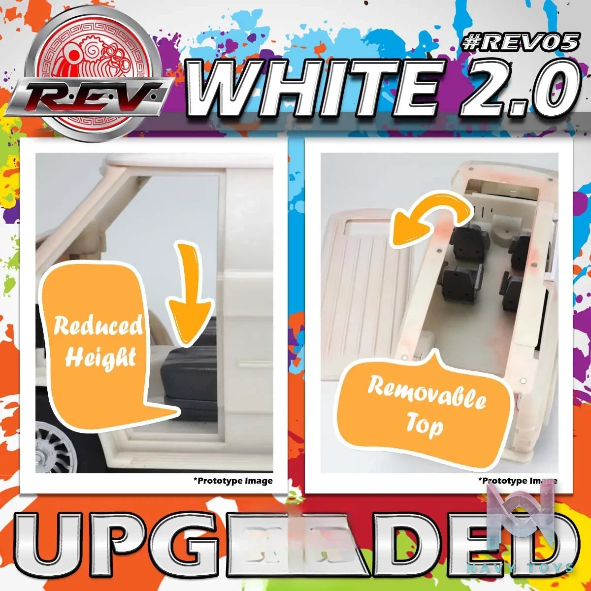 Ramen Toy – RAMEN ECONOMICAL VAN 2.0 REV05 REV06 REV07 (Licensed)