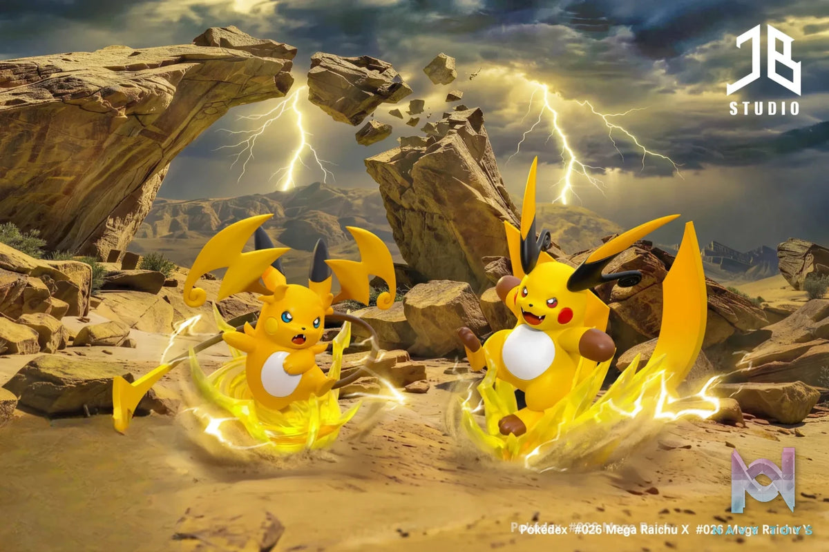 JB Studio – Mega Raichu X x Mega Raichu Y Pokémon