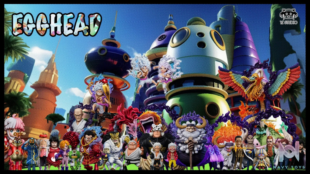 Yz Studio – Egg Head Arc #28 X Navy #45 Vice Admiral Hound One Piece