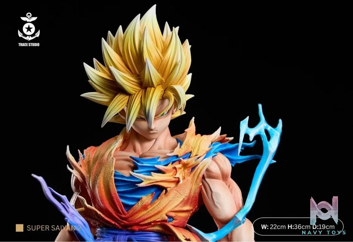 Goku Super Saiyan 2 - Dragon Ball - TRACE Studio resin statue TRACE Studio anime figure