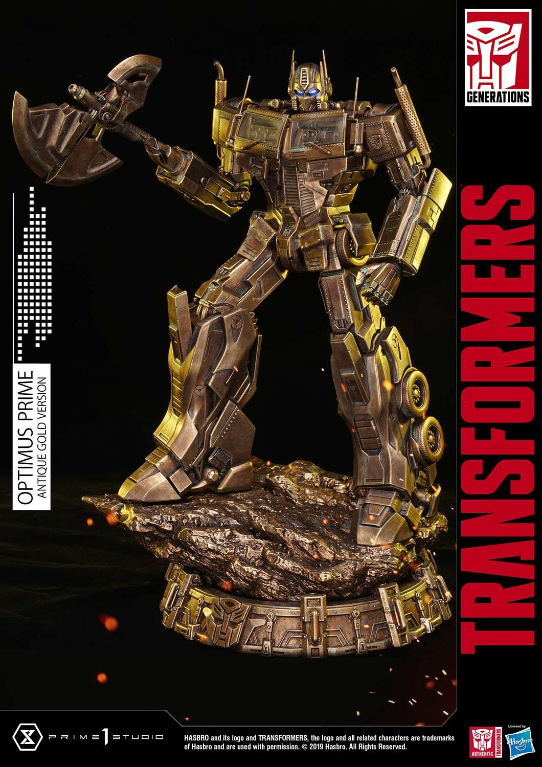 Prime 1 Studio PMTF - 01AG Optimus Prime Statue resin statue prime 1 studio anime figure