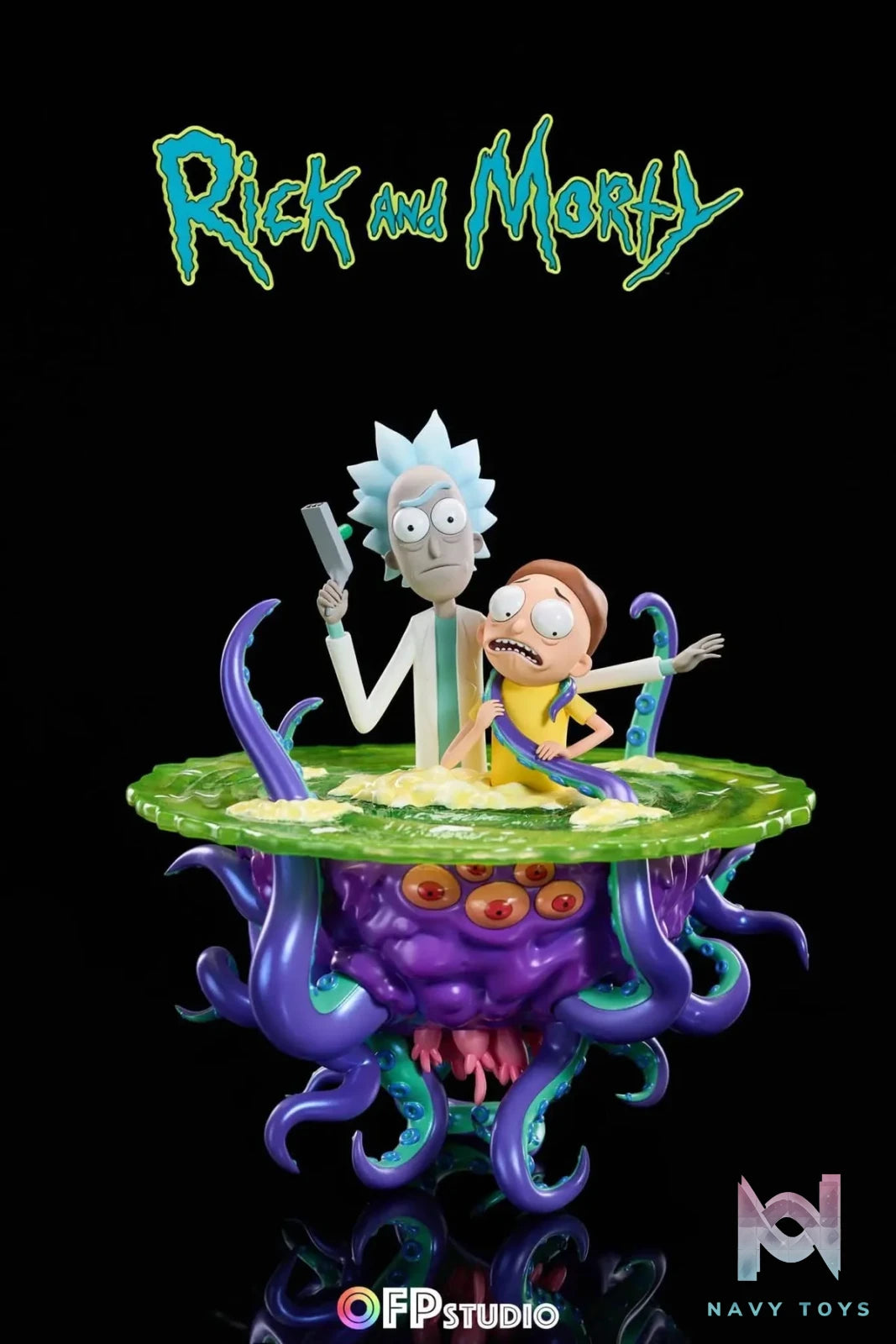 Rick and Morty resin statue OFP Studio anime figure