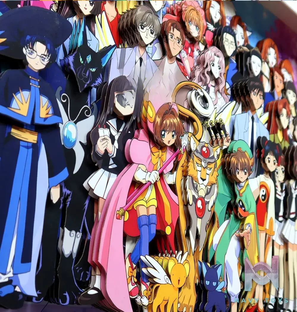 KALA HOME Studio – Cardcaptor Sakura Multiple Characters #05 3D Decorative Painting Cardcaptor Sakura