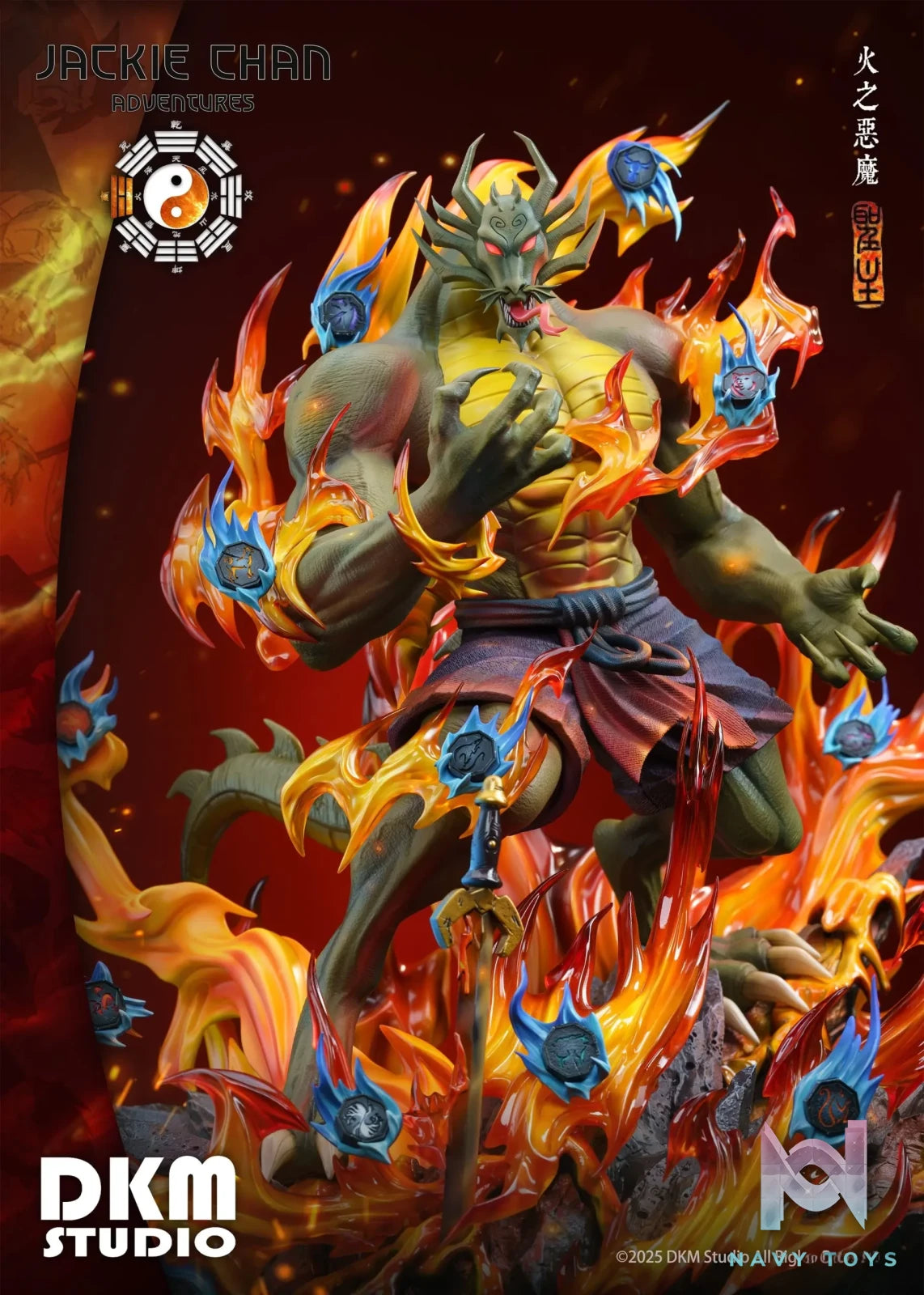 Demon King’s Manufacture Studio – Fire Demon Shendu Jackie Chan Adventures