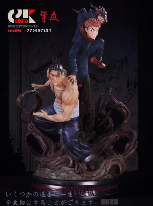 Best friends Itadori Yuji Todo Aoi - Okra Studio resin statue okra studio anime figure