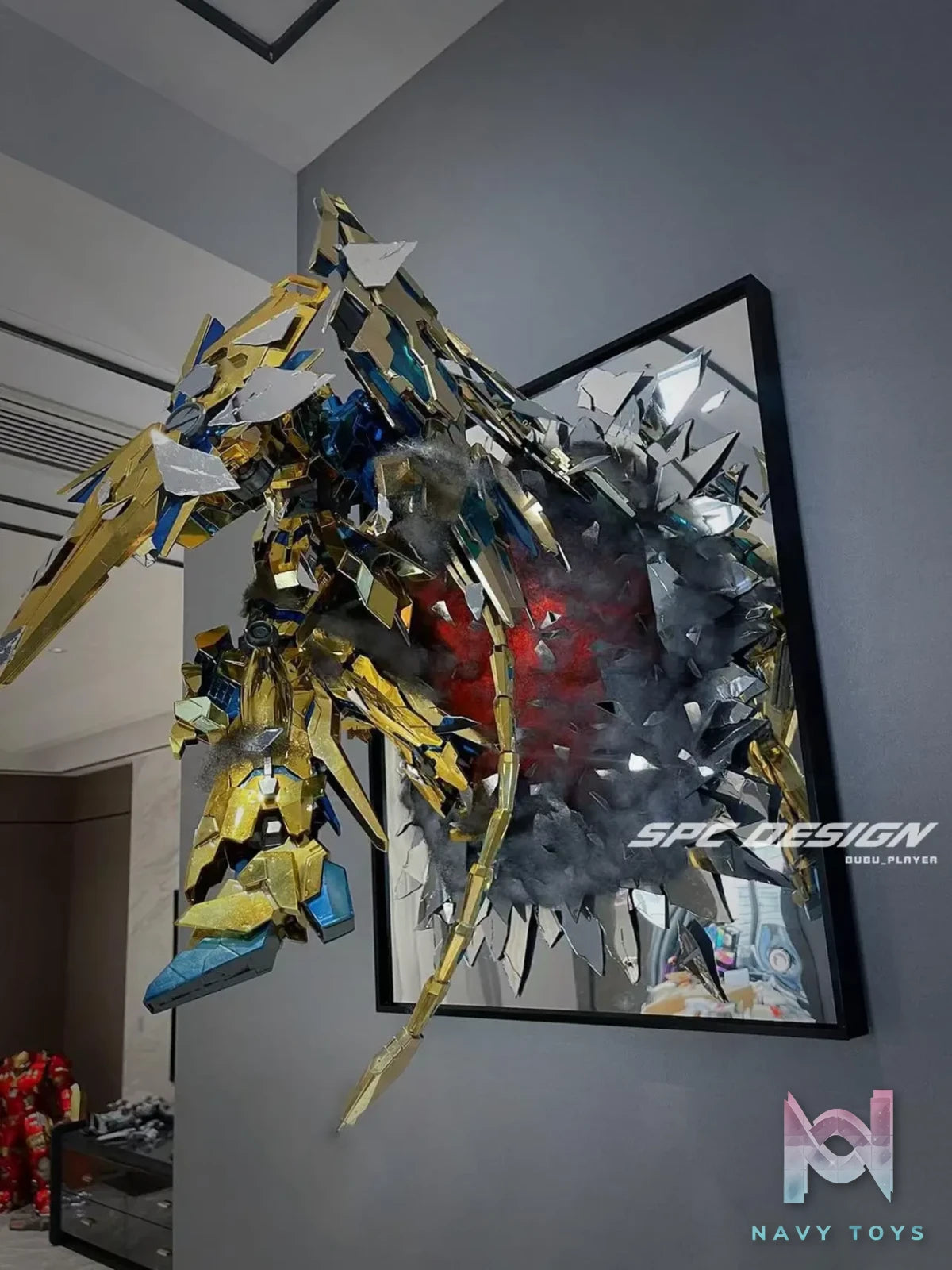 SPC DESIGN Studio – Gundam Series Broken Mirror Series RX-0 Unicorn Gundam 03 Phenex