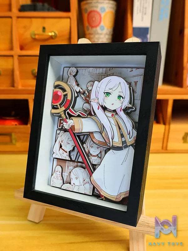 Yu Zhi Jiang Studio – Frieren X Himmel 3D Decorative Painting Frieren: Beyond Journey's End