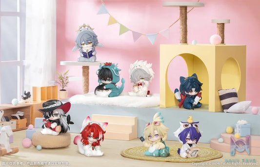 Boy's Dorm Series Blind Box Set resin statue miHoyo anime figure
