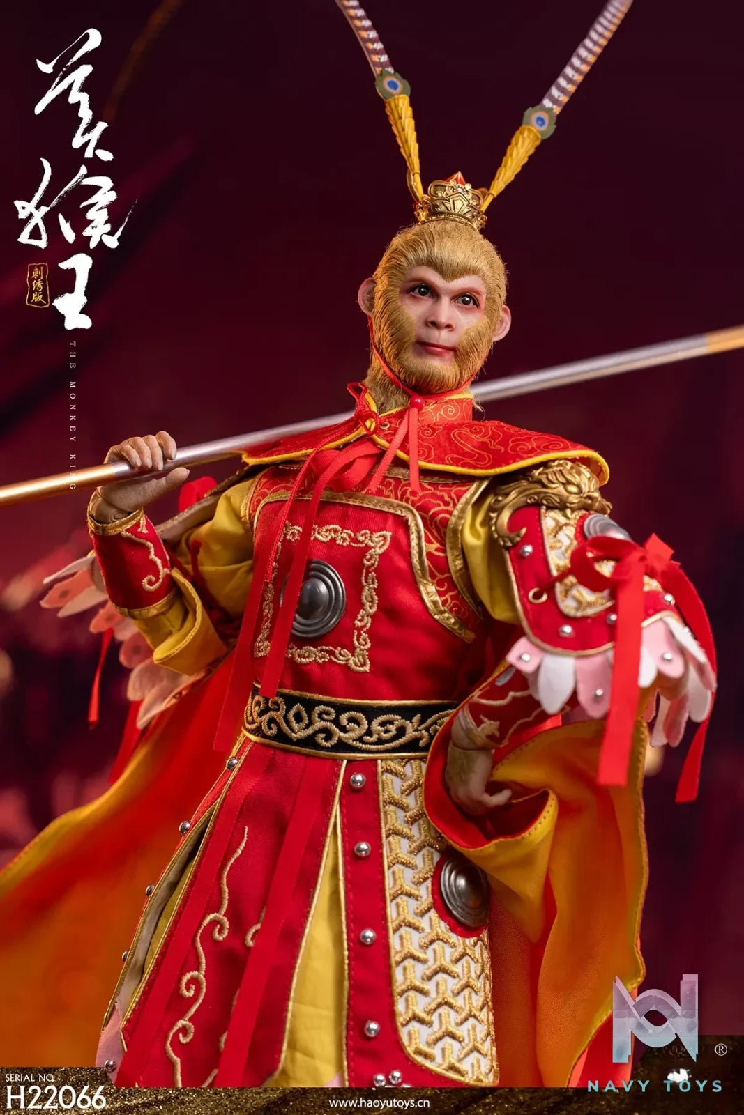 HAOYUTOYS – 1/6 Myth Series – Monkey King – Embroidered Version H22066 (Licensed)