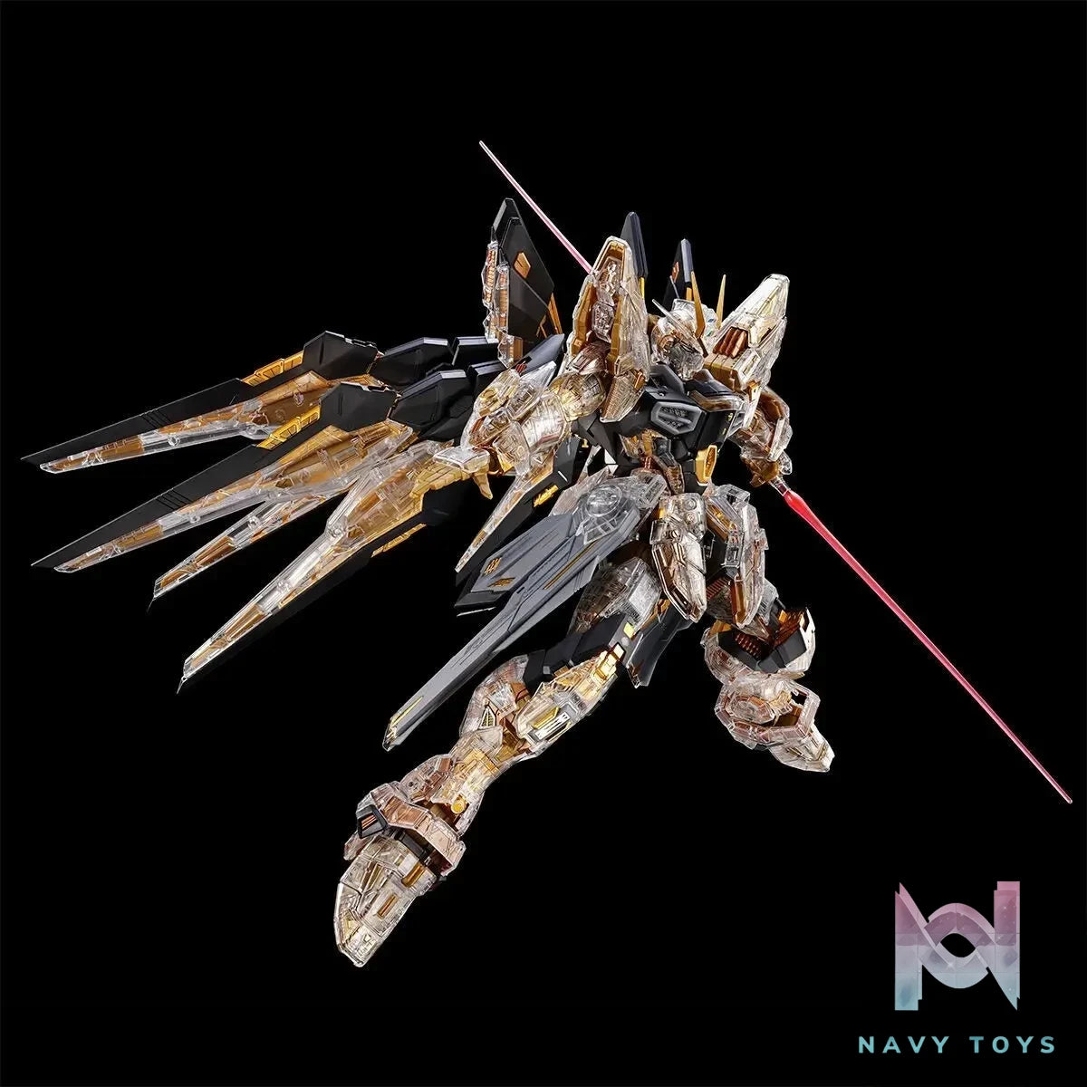 BANDAI SPIRITS – MGEX 1/100 Strike Freedom Gundam [Mechanical Clear] (Licensed)