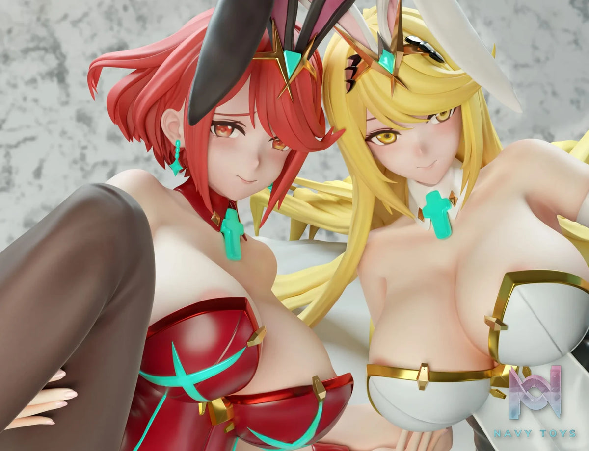 NTR studio – Pyra X Mythra Bunny Girl Xenoblade Chronicles