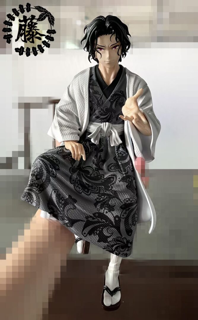 Kibutsuji Muzan - Wisteria Flower Studio resin statue wisteria studio anime figure