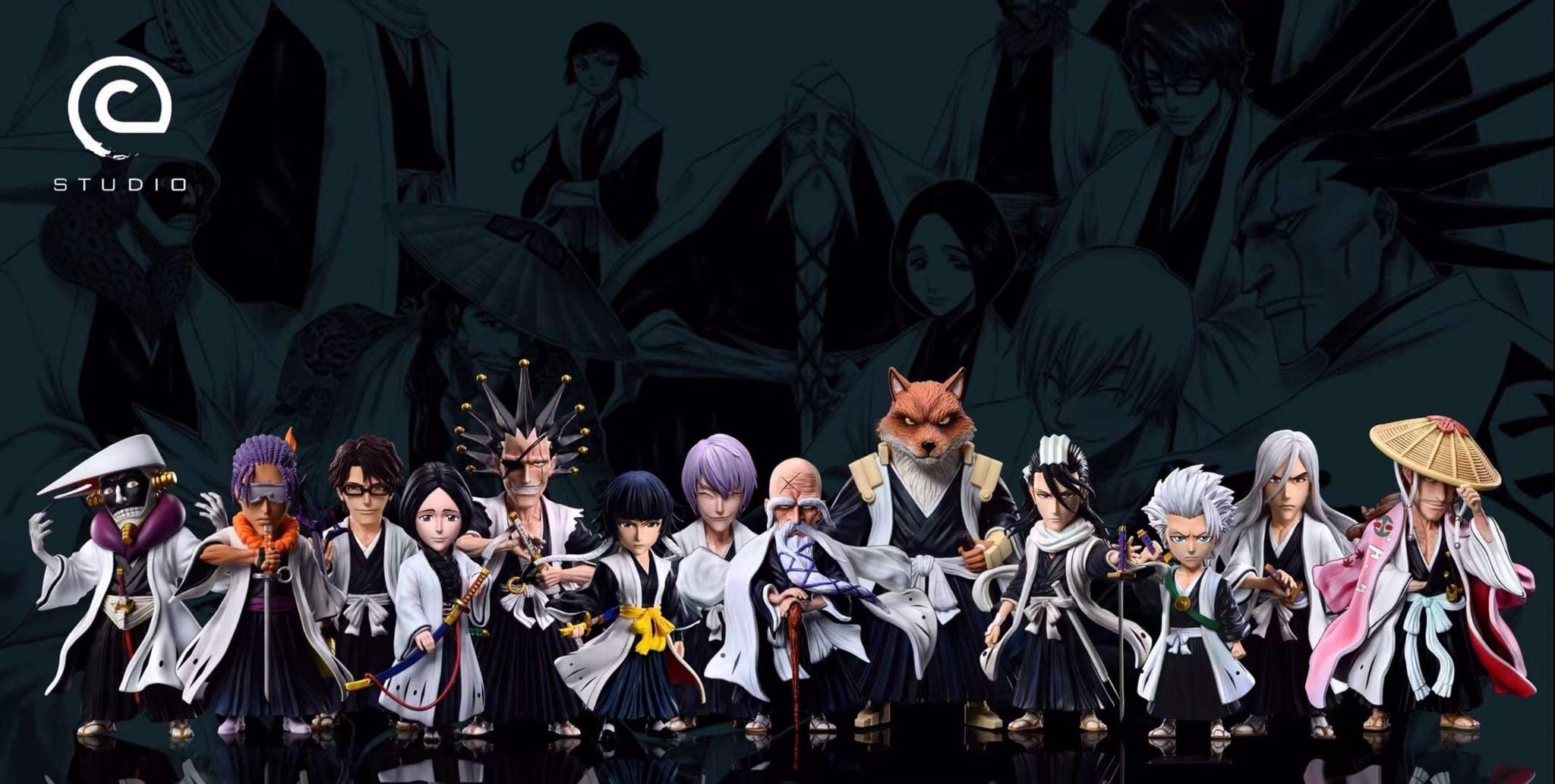Aizen Sosuke - Bleach - C Studio resin statue C Studio anime figure