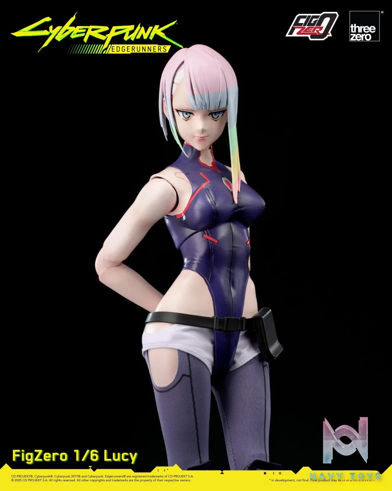 Threezero – Cyberpunk: Edgerunners FigZero 1/6 Lucy 3Z06000W0 (Licensed)