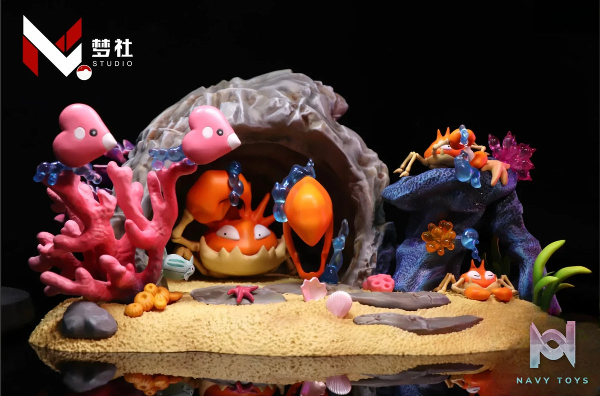 Meng Studio – Pokémon Kingler Ecological Evolution Group