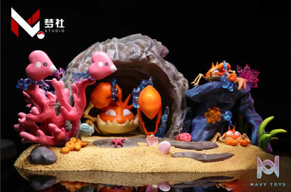 Meng Studio – Pokémon Kingler Ecological Evolution Group