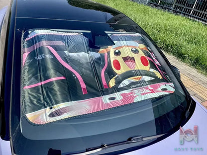 Plover Studio – Pokémon Car front sunshade Pikachu