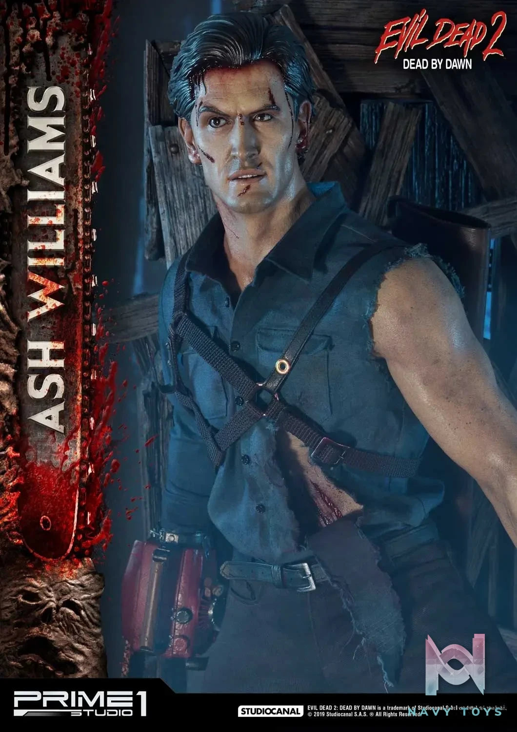 Prime 1 Studio – Museum Masterline Evil Dead 2: Dead By Dawn (Film) Ash Williams MMED2-01 MMED2-01EX MMED2-01EXS (Licensed)