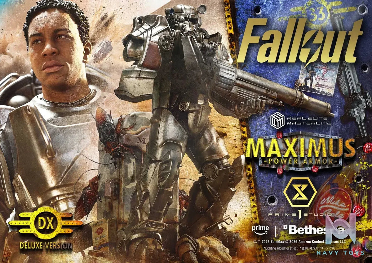 Prime 1 Studio – Real Elite Masterline Fallout Maximus Power Armor REMFO-03 REMFO-03DX REMFO-03DXS (Licensed)