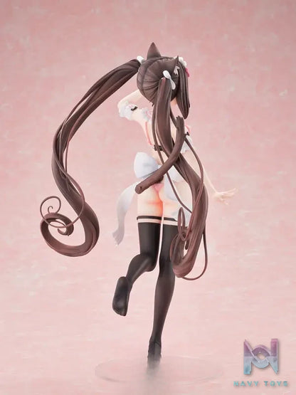 Orchid Seed – Nekopara Vanilla X Chocola Micro Bikini Maid 1/5.5 Complete Figure (Licensed)