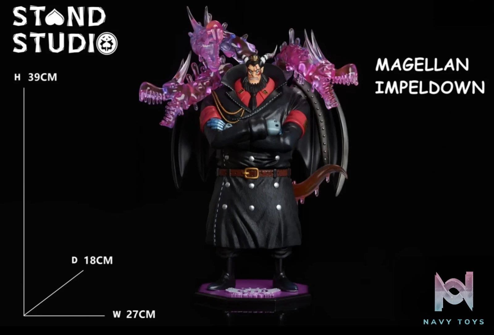 Stand Studio – One Piece Impel Down Arc Magellan