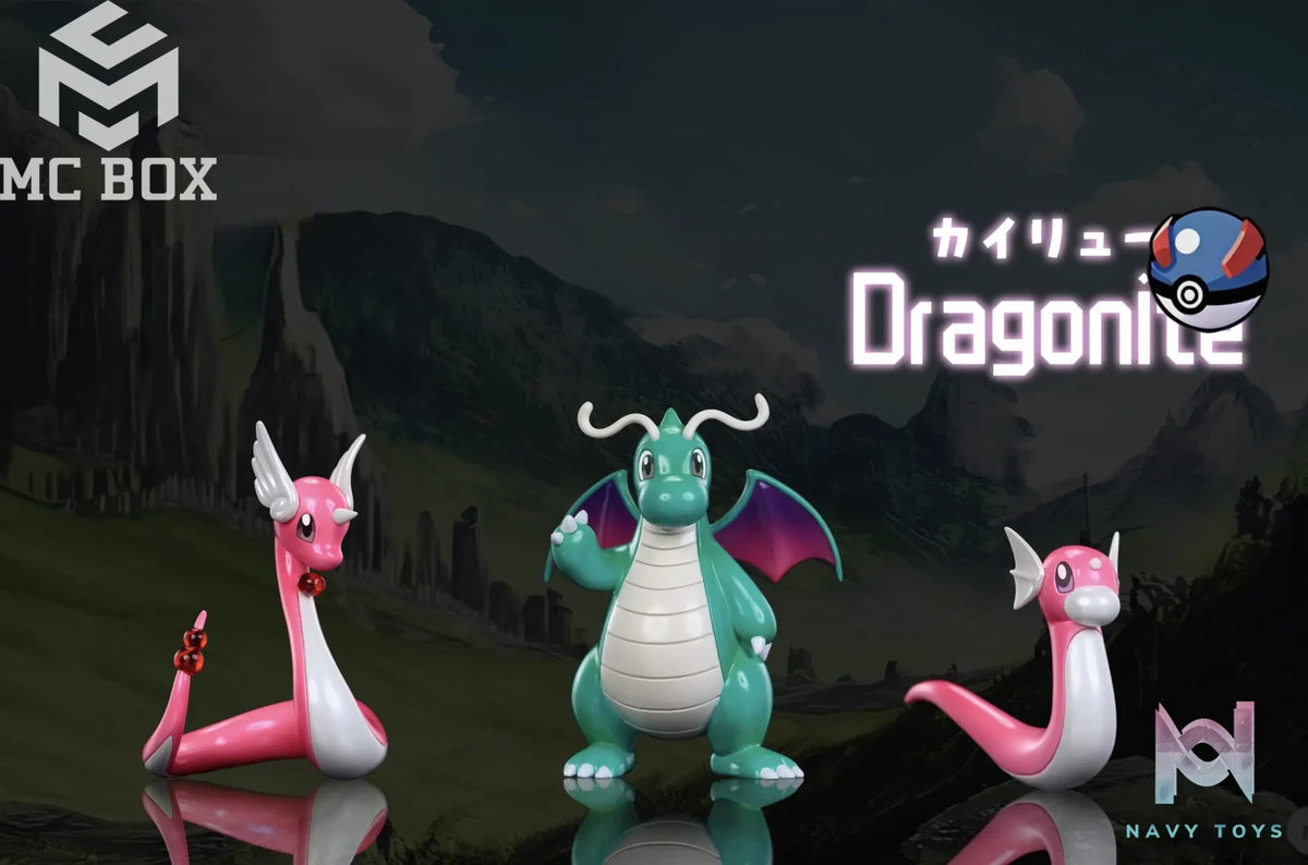 MC BOX Studio – Pokémon Dragonite Evolution Set