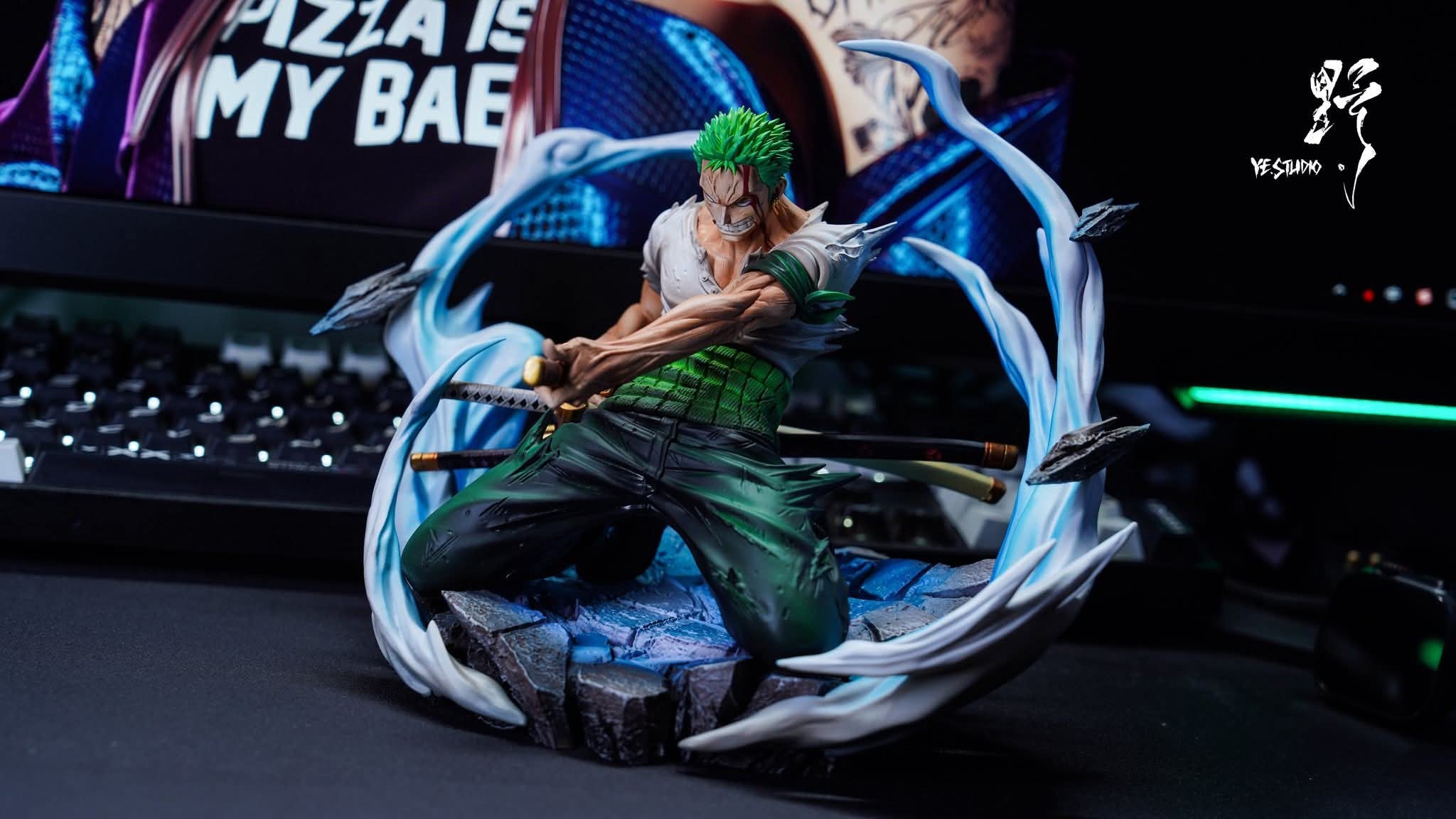 Shishi Sonson Zoro resin statue YE Studio anime figure
