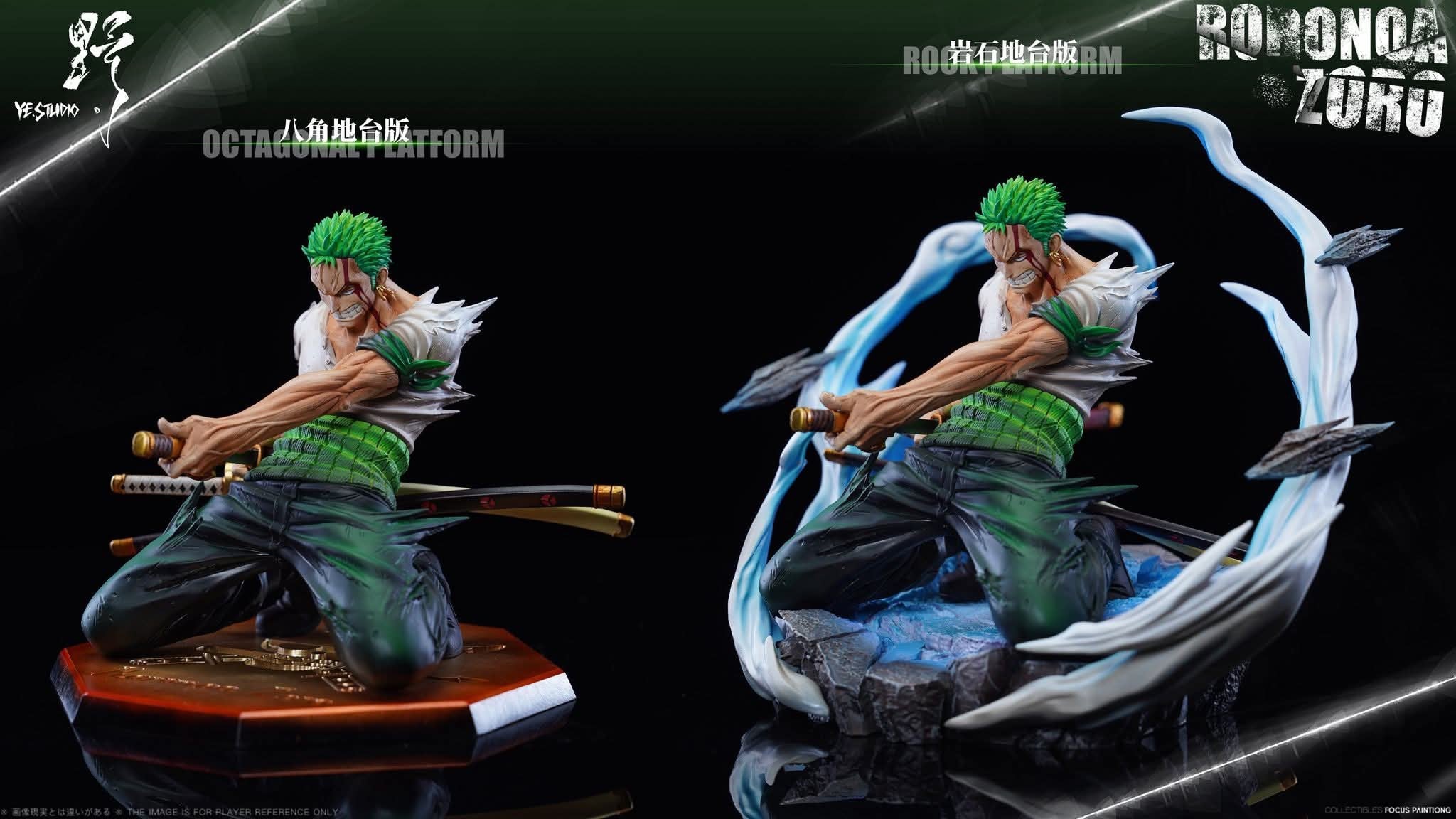 Shishi Sonson Zoro resin statue YE Studio anime figure