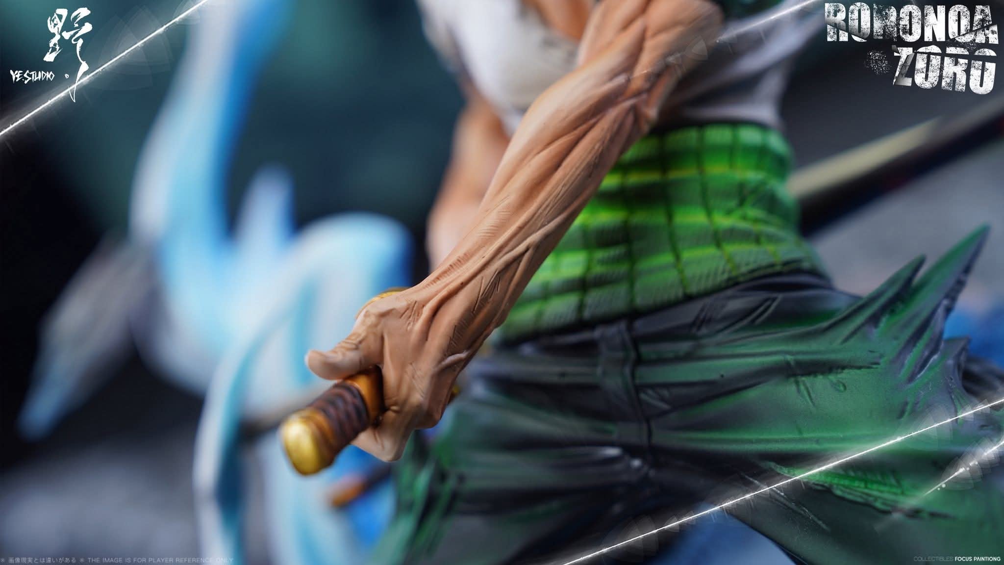 Shishi Sonson Zoro resin statue YE Studio anime figure