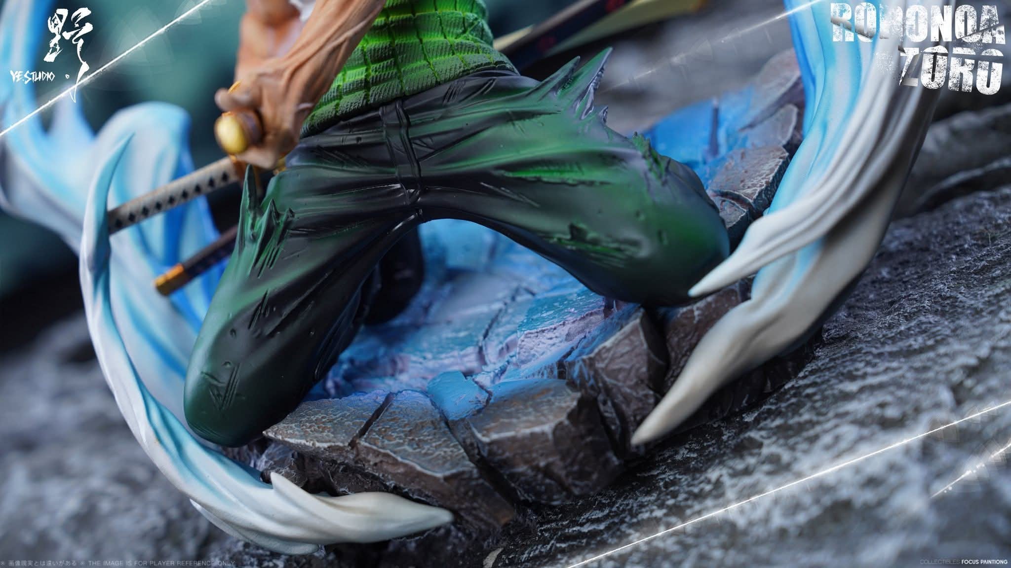 Shishi Sonson Zoro resin statue YE Studio anime figure