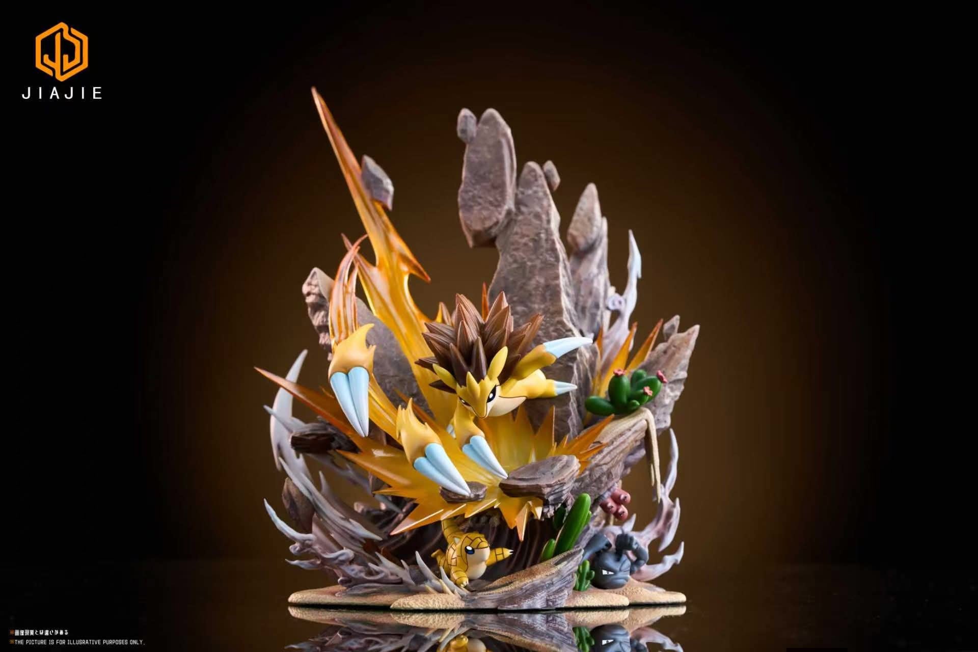 Sandslash Evolution resin statue JIAJIE studio anime figure