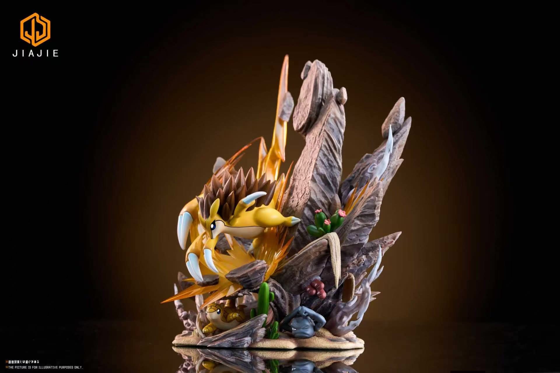 Sandslash Evolution resin statue JIAJIE studio anime figure