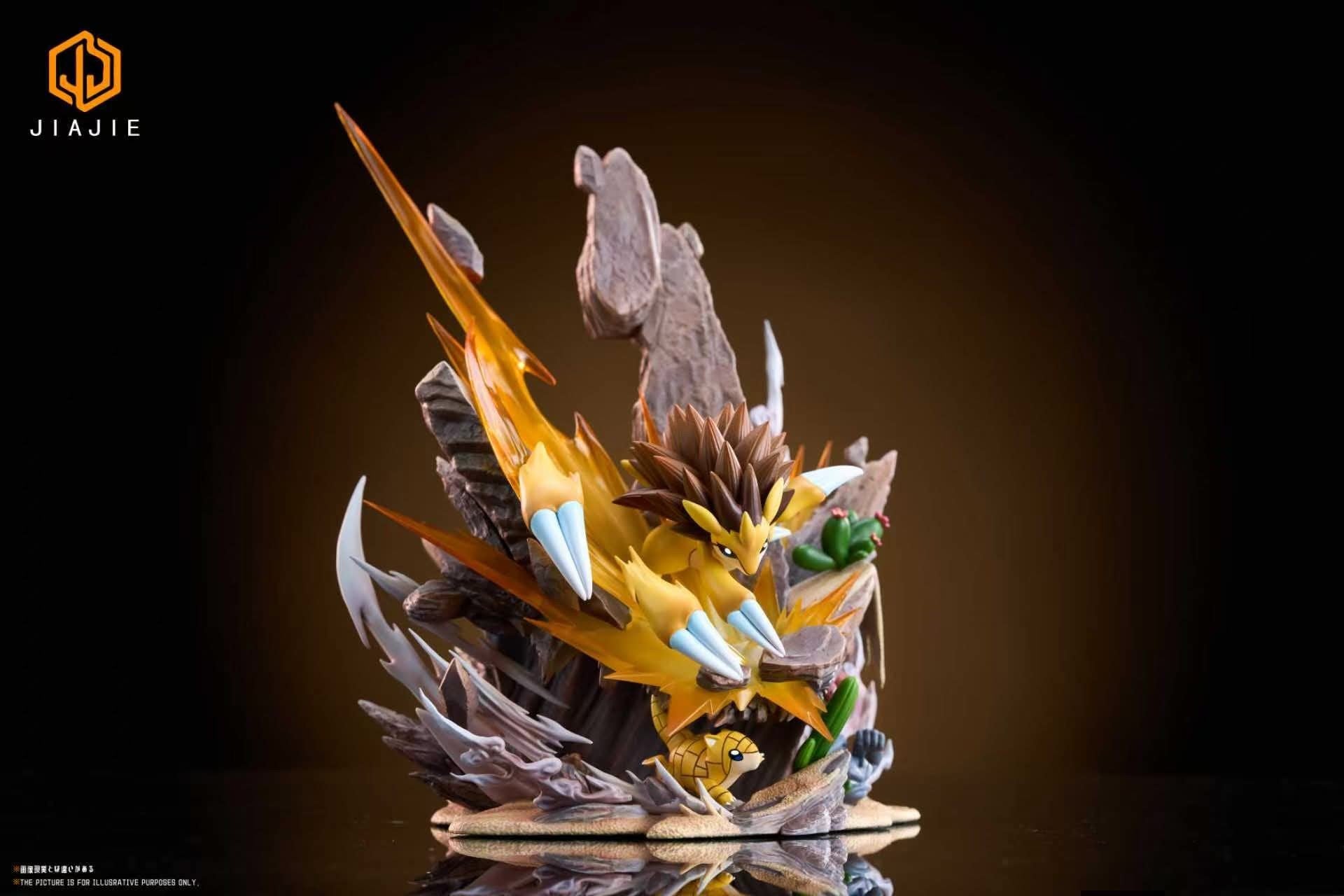 Sandslash Evolution resin statue JIAJIE studio anime figure