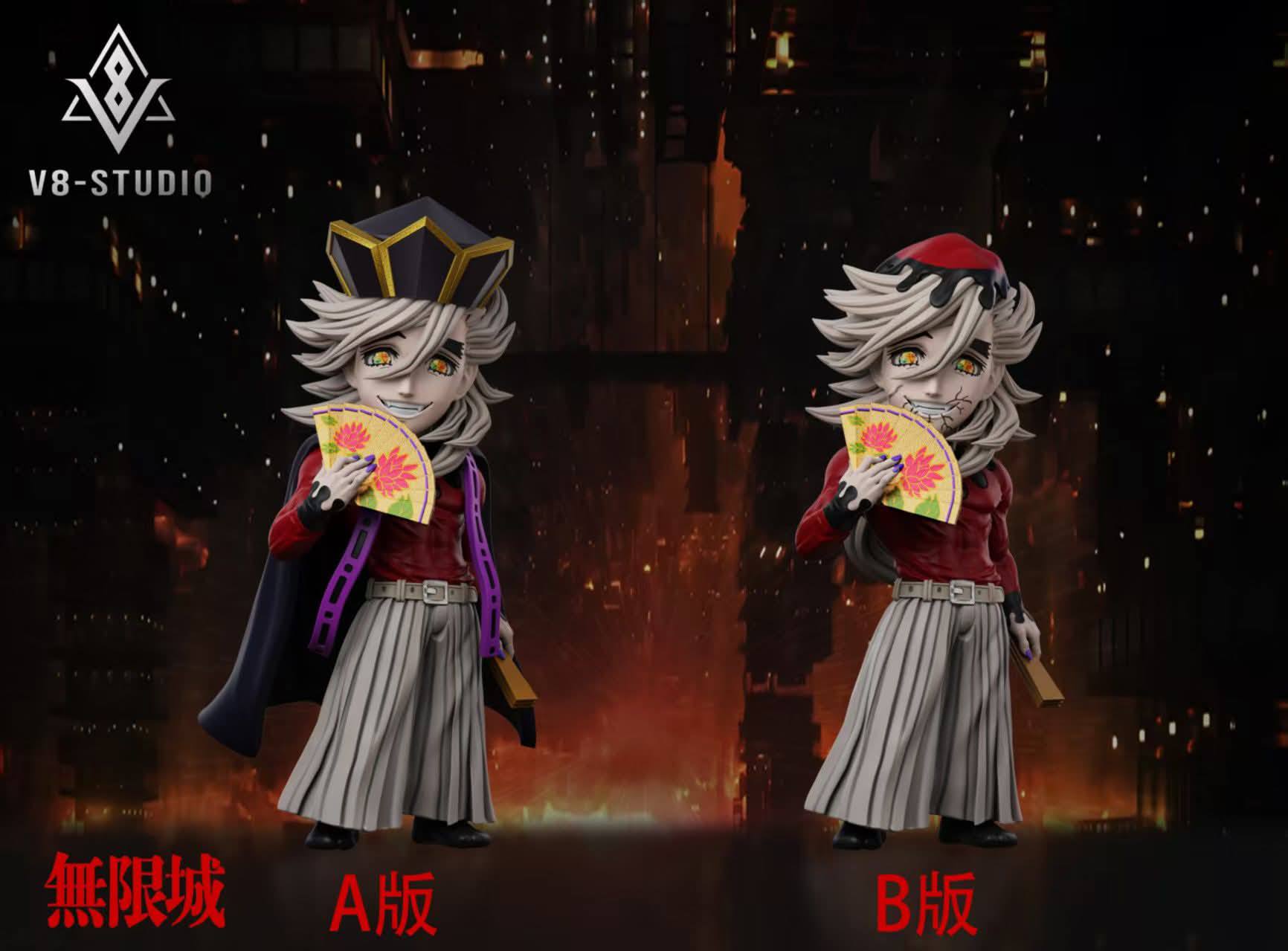 Douma, Kokushibo & Akaza WCF resin statue V8 studio anime figure